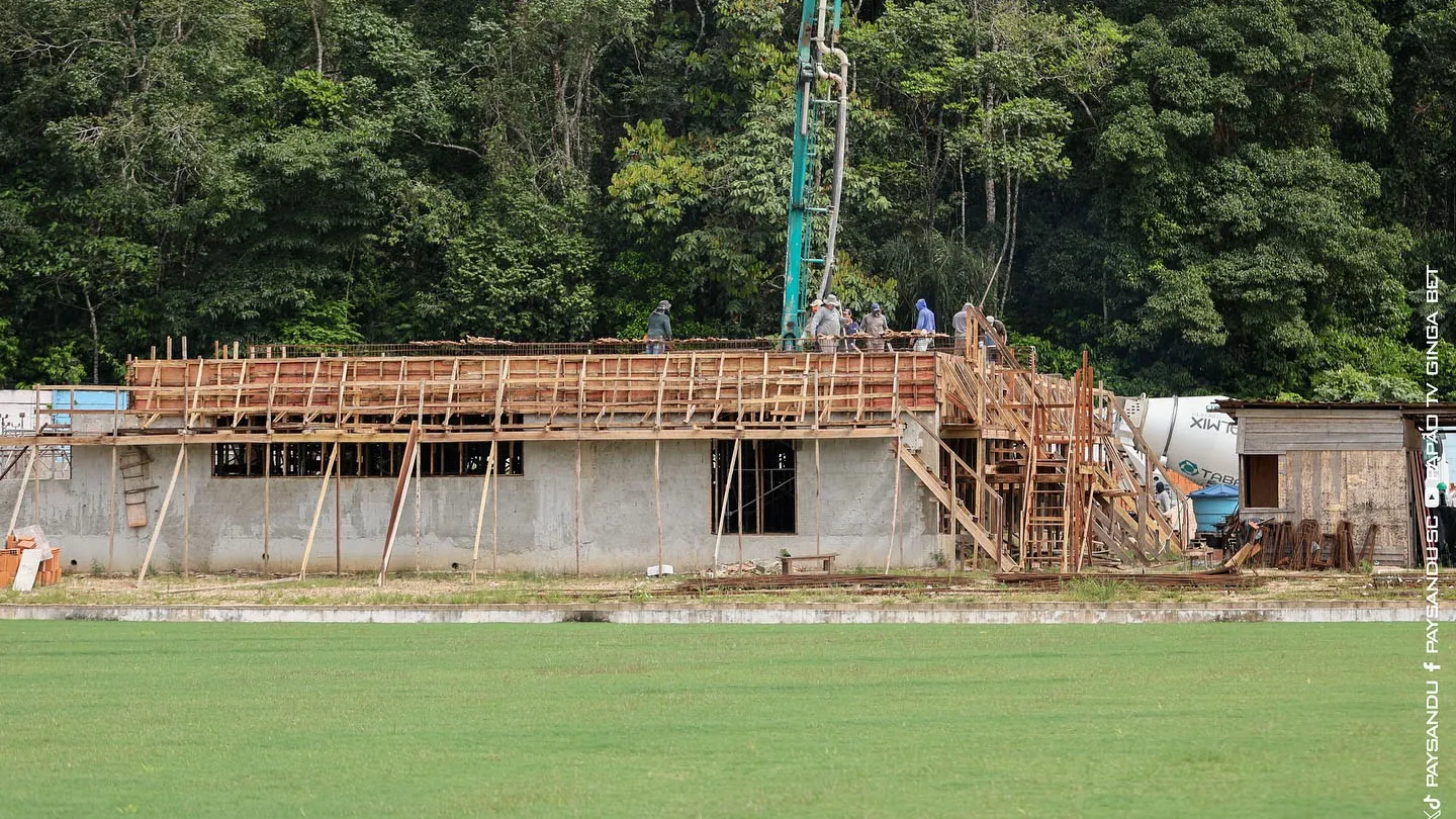 Obras no CT do Paysandu