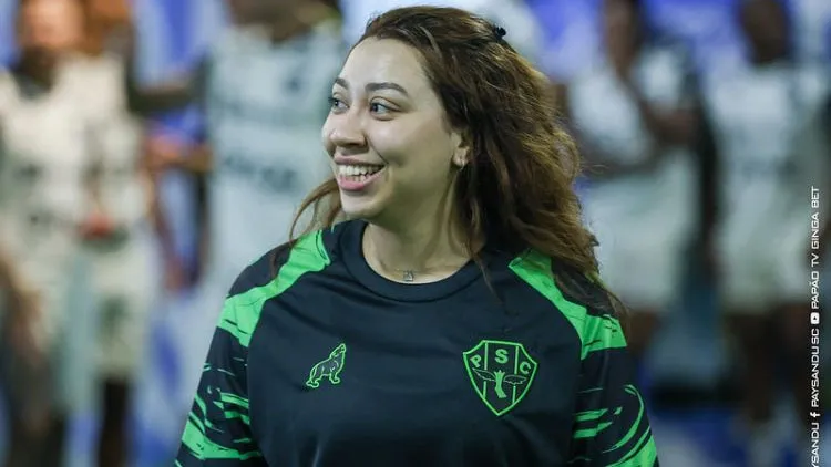 A psicóloga paraense Thaysse Gomes já começou a atuar junto ao elenco na semana que antecedeu o clássico Re-Pa, vencido pelo Papão.