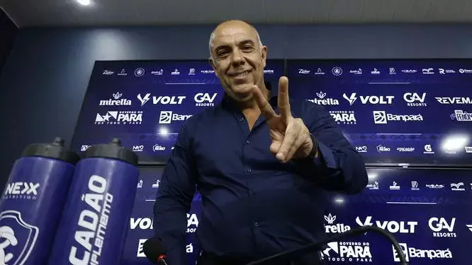 Executivo de futebol do Remo Marcos Braz