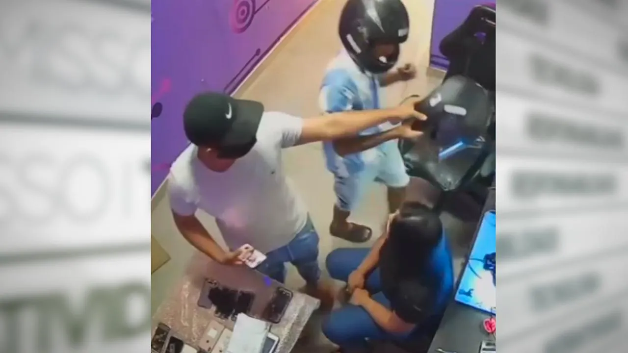 O caso aconteceu em uma loja de assistência técnica no bairro do Castanheira, em Belém.