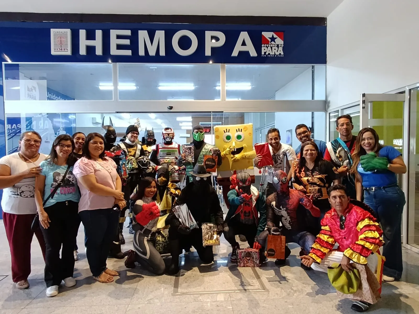 Ação do Hemopa no Dia Mundial do Doador de Sangue