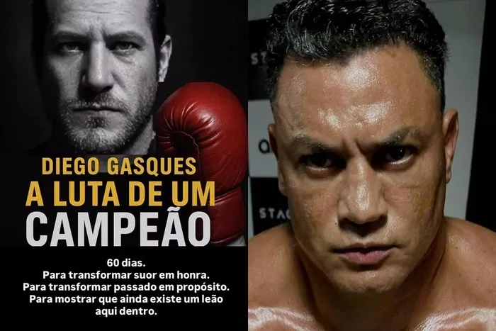Diego Alemão, vencedor do BBB 7, desafia Popó para uma luta de boxe.