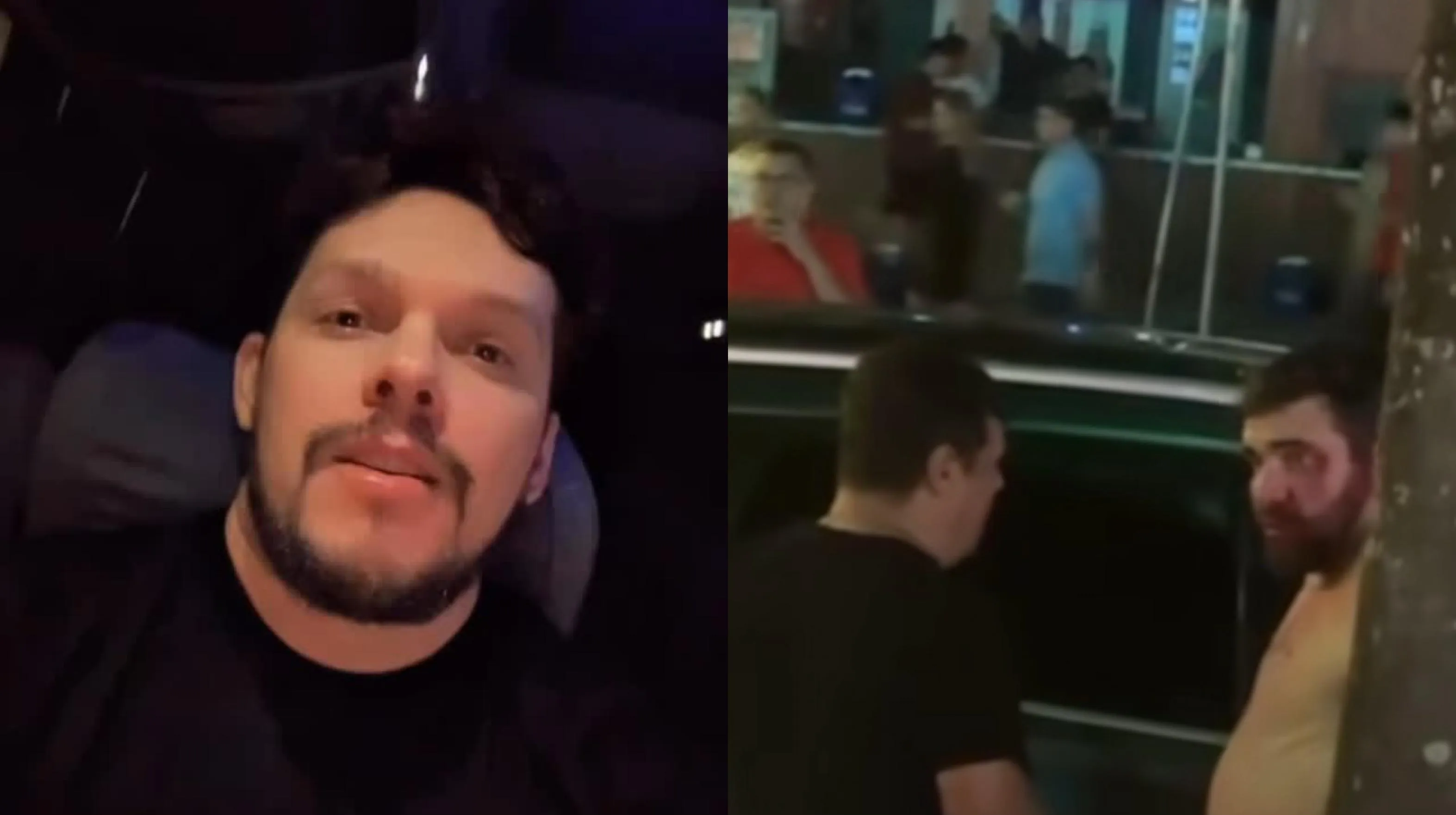 O cantor Thiago Costa relata momentos da confusão em casa noturna de Belém.