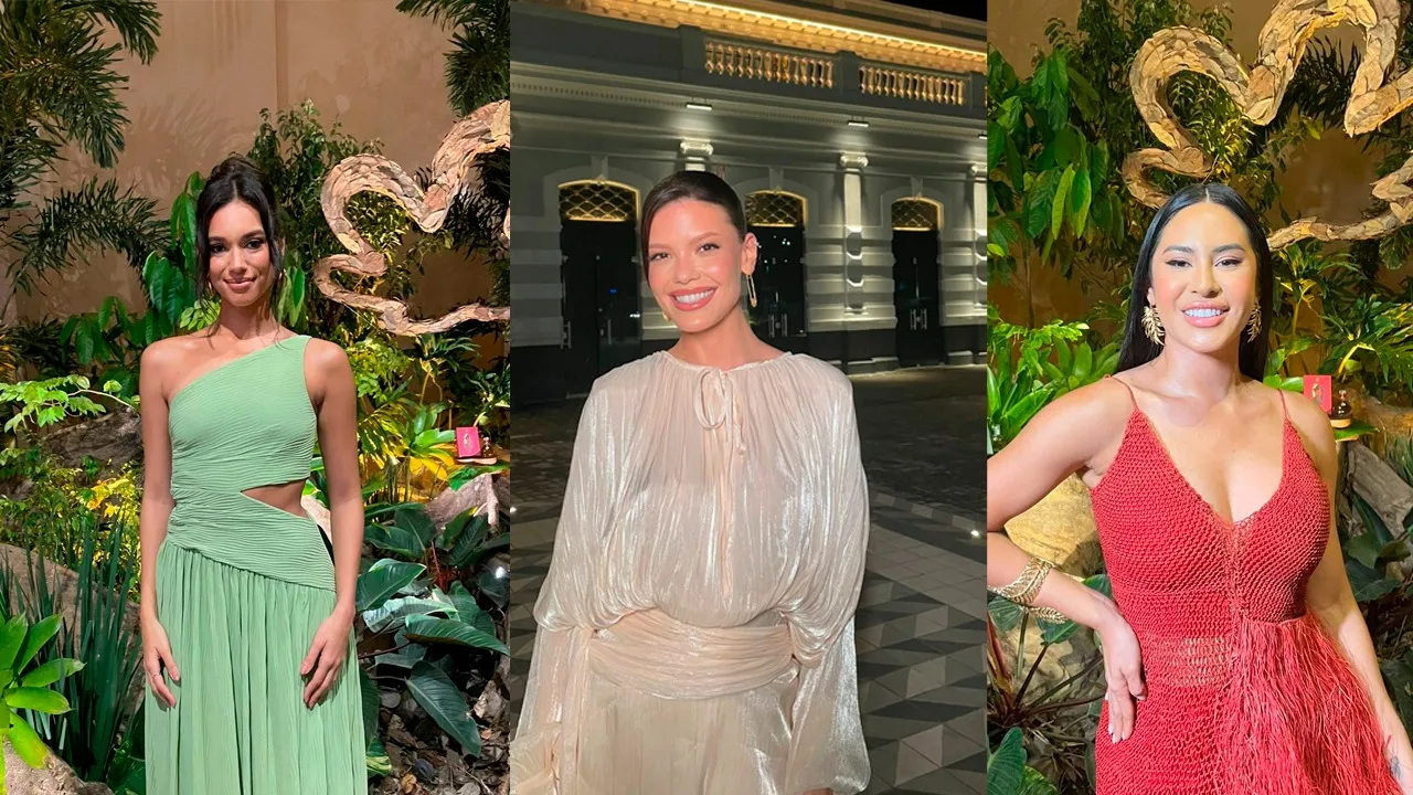 As três participaram de uma verdadeira imersão amazônica durante evento especial, em Belém
