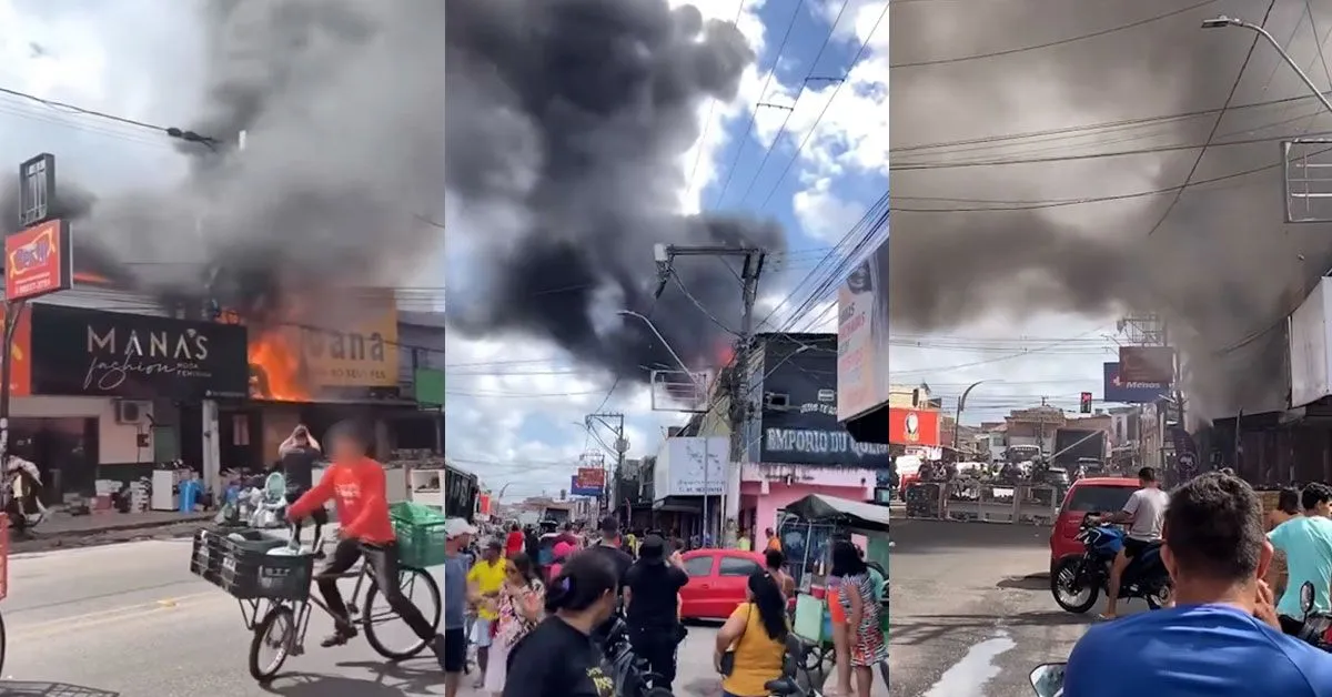 As causas do incêndio ainda são desconhecidas.
