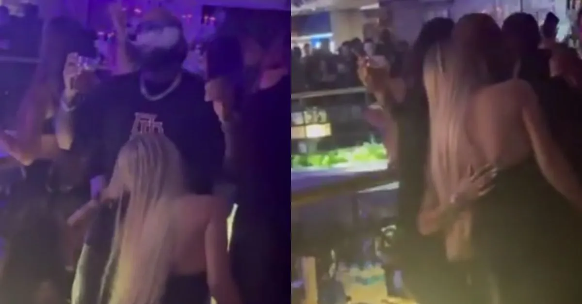 Urach e Gabriela fizeram vídeos se elogiando durante o evento