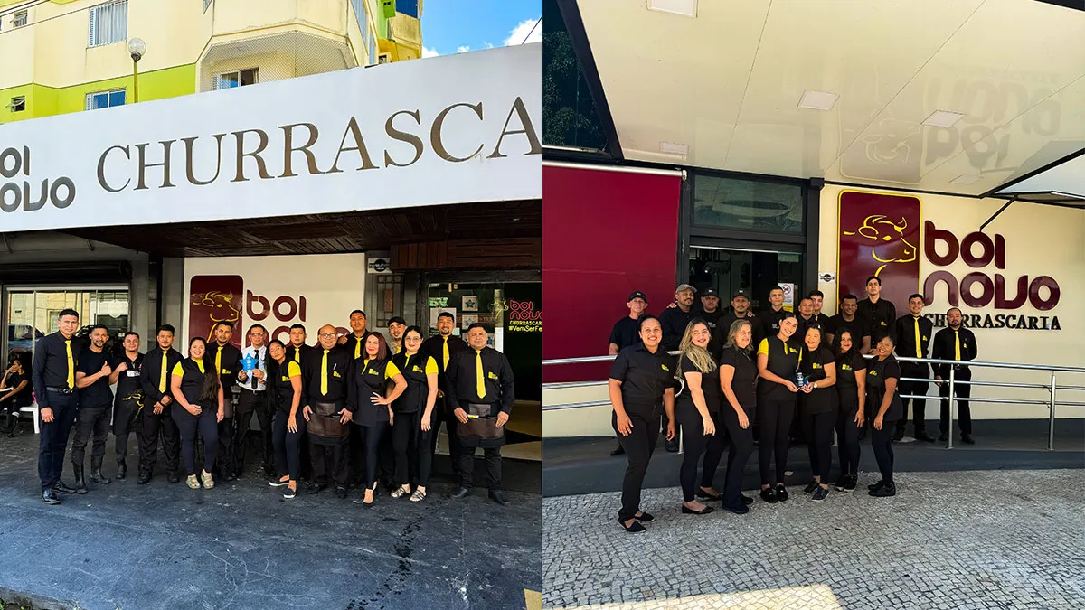 Boi Novo, a grande campeã da categoria churrascaria no Troféu Estrela Azul.