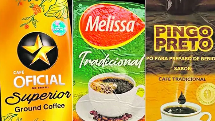 Empresas vendem "pó para preparo de bebida sabor café", ou imitam embalagens de marcas famosas, o que é proibido por lei.