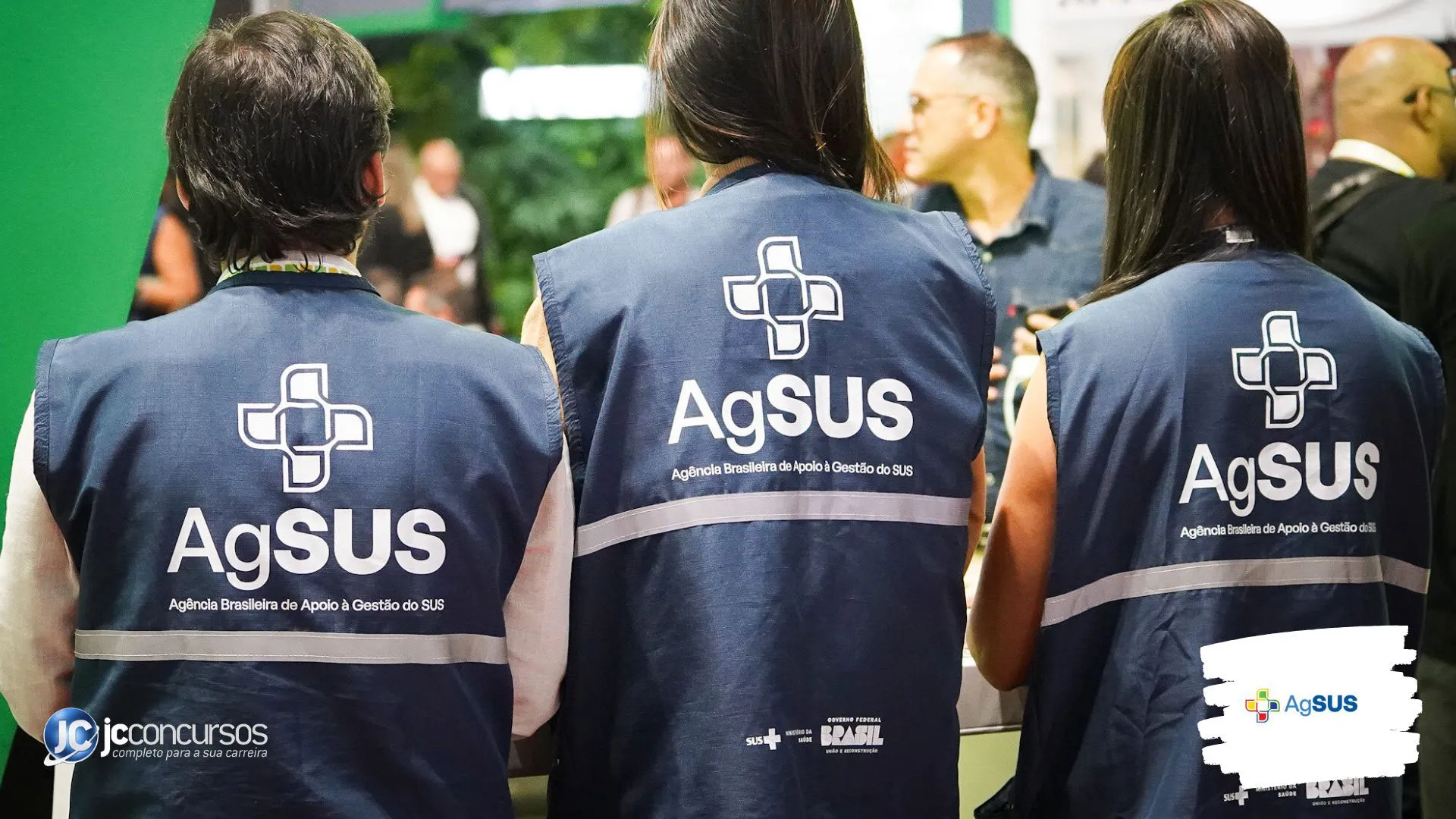 Concurso AgSUS oferta 130 vagas e salários de até R$ 16,6 mil.