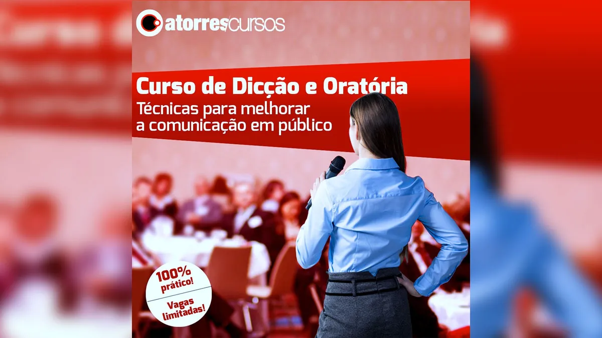 Imagem ilustrativa da notícia: Curso de dicção e oratória em Belém está com últimas vagas