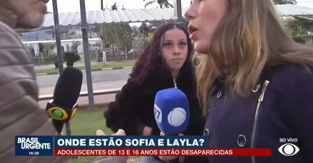 Repórter Grace Abdou afirmou ter registrado boletim de ocorrência contra o colega