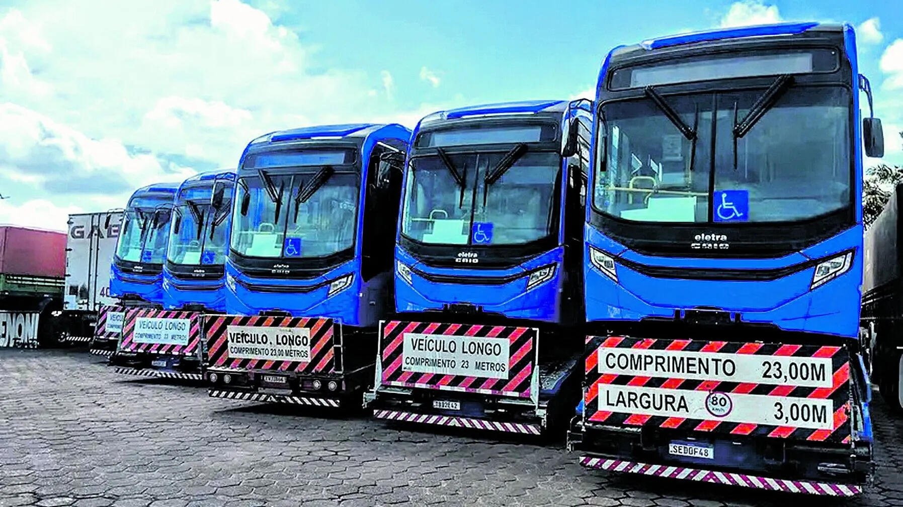 O BRT Metropolitano de Belém recebe mais dez ônibus elétricos, completando a entrega de 40 veículos sustentáveis para a mobilidade urbana.