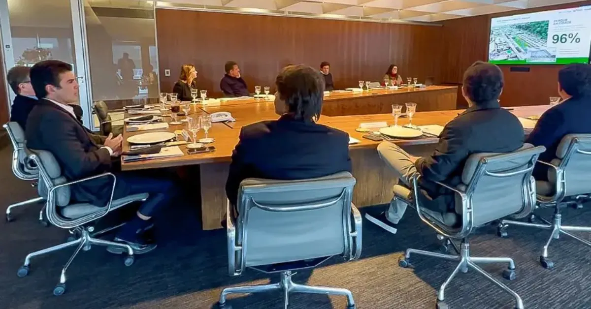 Ele apresentou, durante a reunião, o avanço das obras e ações estruturantes para a realização da COP30