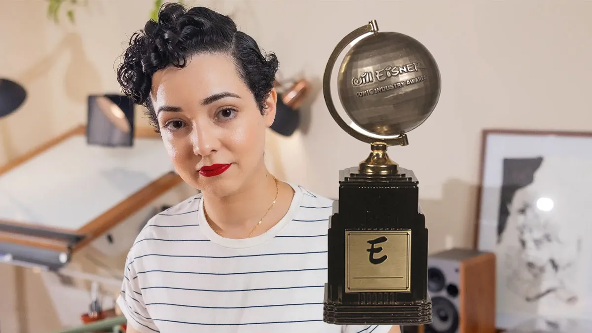 Confira os vencedores do Eisner Awards 2025, com destaque para a brasileira Bilquis Evely e HQs já lançadas no Brasil como “Helen de Wyndhorn” e “A Estrada”.
