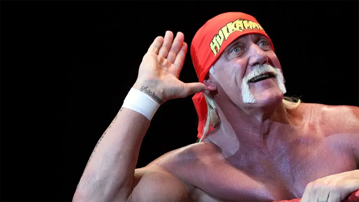 Hulk Hogan fez sucesso na "Luta Livre" e com sua carreira como ator, participando de filmes como Rocky III e Gremilins 2, além de seriados.