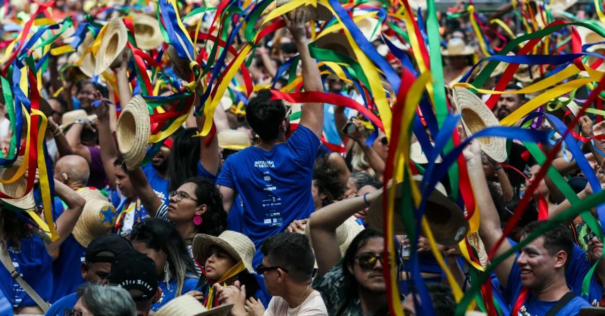 O Colorido do Batalhão da Estrela encha de alegria os domingos de Belém.