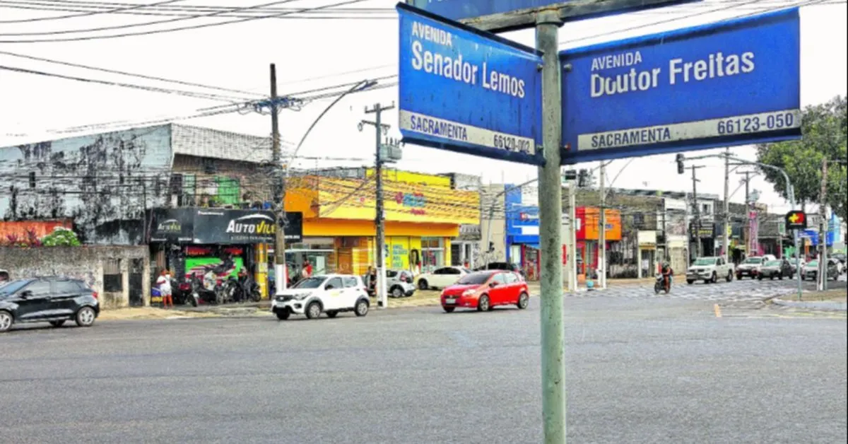 Senador Lemos tem comércio intenso.