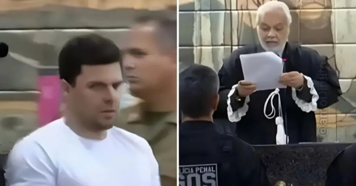 Réu por feminicídio, Jorge Bezerra da Silva ameaça familiares e promotor e é expulso do júri.