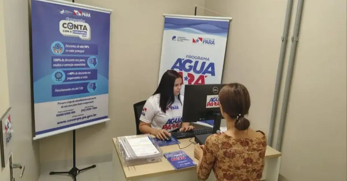 Campanha da Cosanpa chega a quatro cidades do nordeste paraense com condições especiais de negociação.
