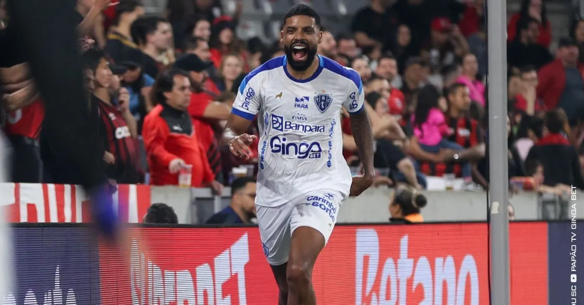 Diogo Oliveira brilha no Paysandu com 5 gols em 8 jogos