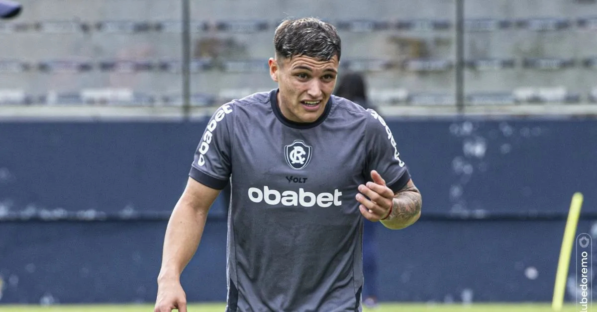 Nico Ferreira, atacante uruguaio, é o novo reforço do Clube do Remo