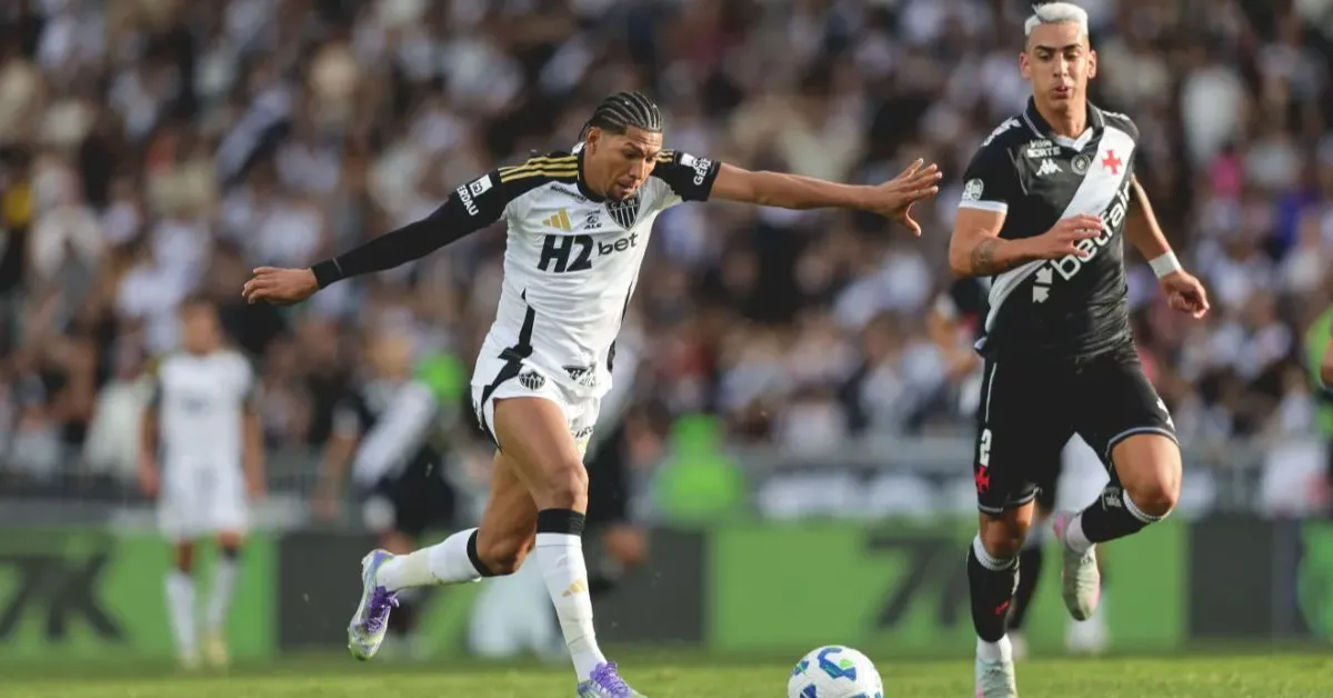 Empate emocionante entre Vasco e Atlético-MG na 19ª rodada do Brasileirão