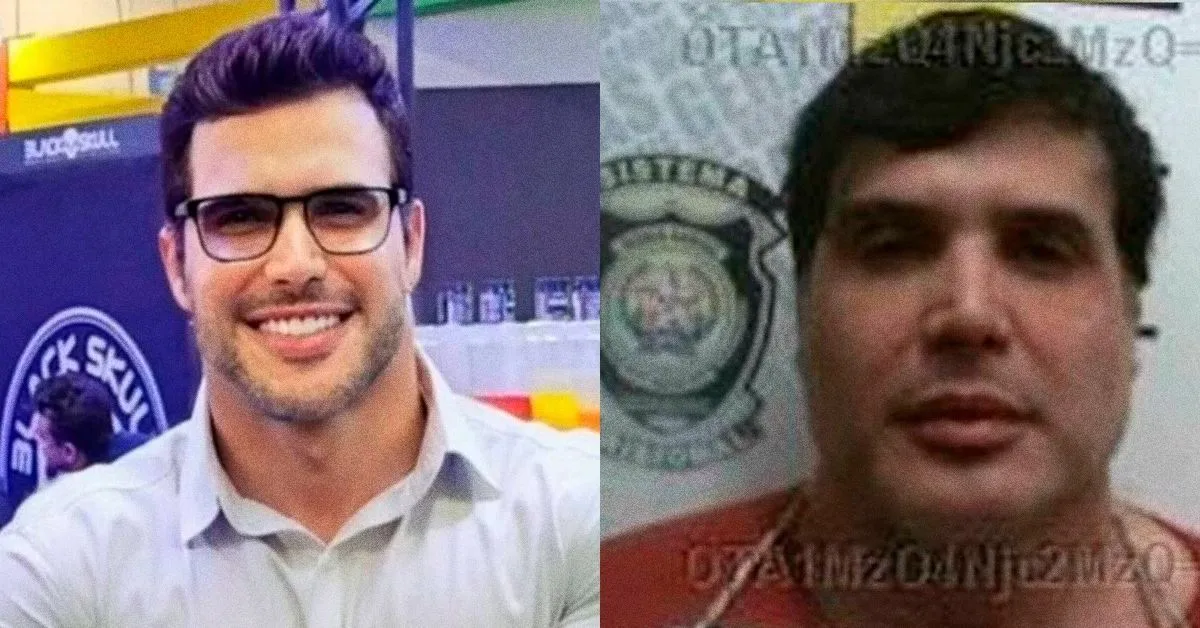 Diferença em fotos de suspeito de matar gari choca web.