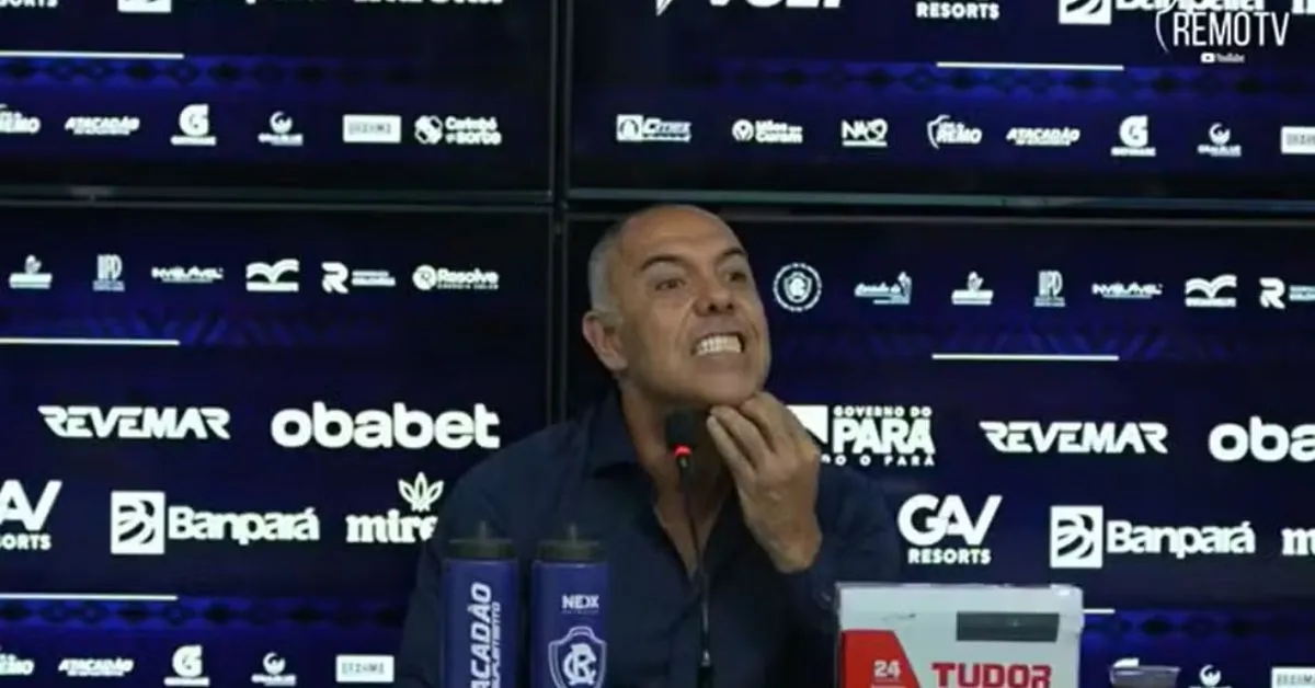 Executivo de futebol do Remo Marcos Braz
