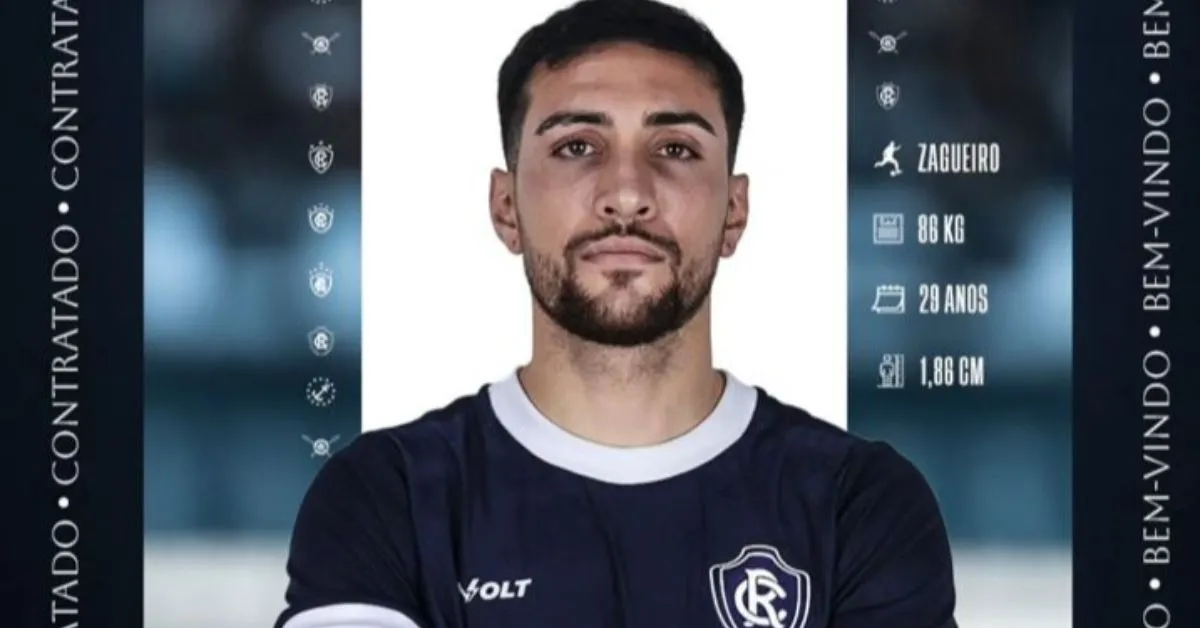 Zagueiro Tassano novo contratado do Clube do Remo