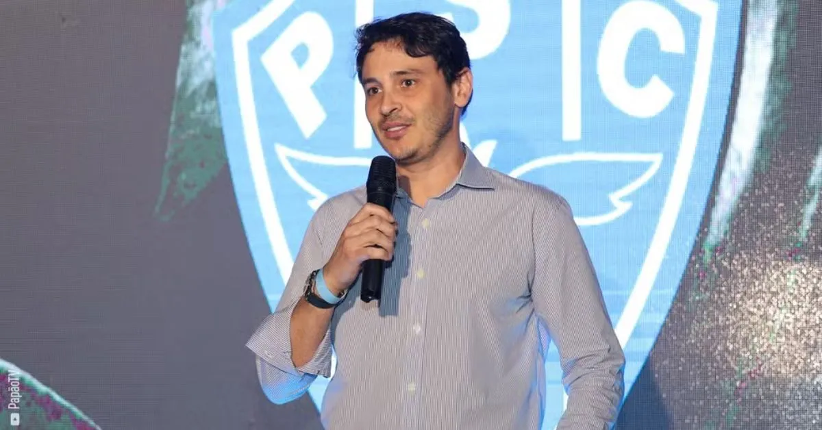 Presidente do Paysandu, Roger Aguilera