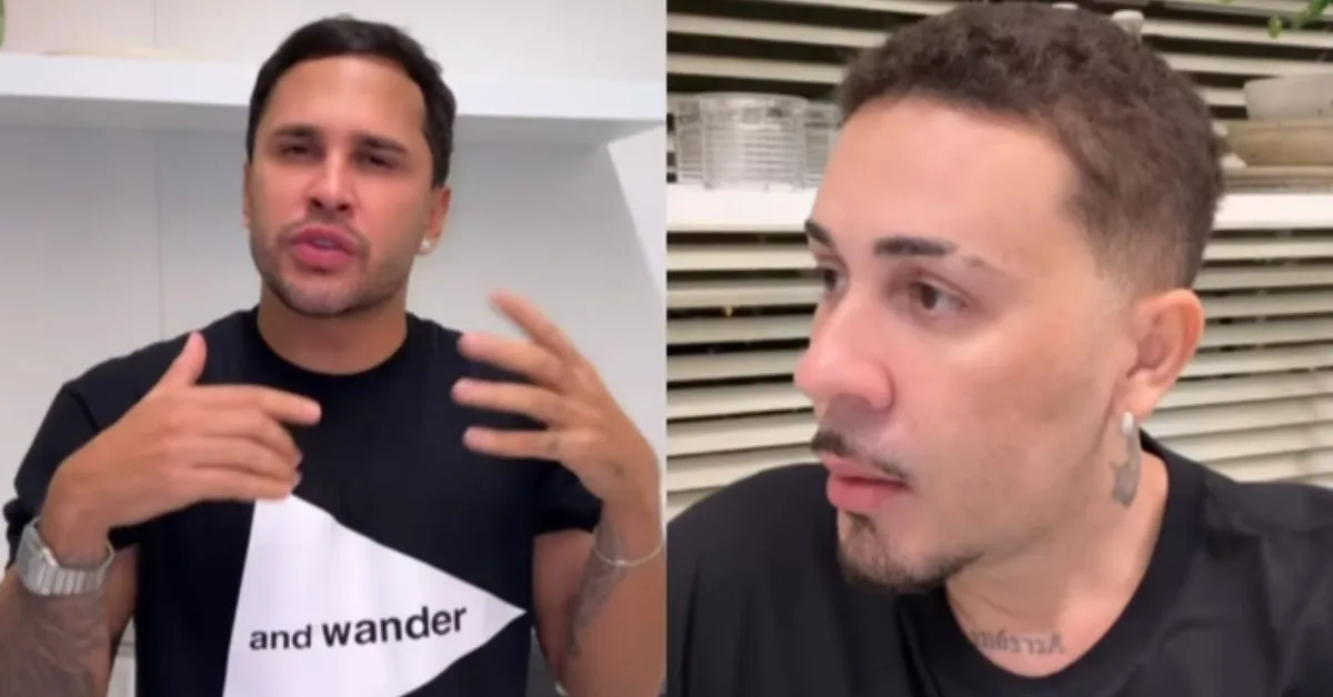 Após anunciarem o fim do relacionamento de 15 anos, influenciadores expuseram discussão nas redes