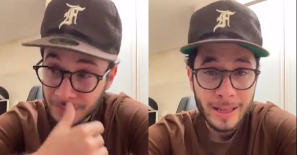 João Gustavo chorou em vídeo enquanto implorava pelo fim dos ataques à mãe