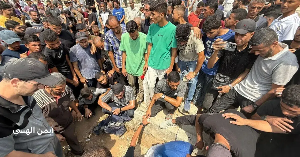 Ao menos 184 dos 192 jornalistas mortos até o último ataque eram palestinos