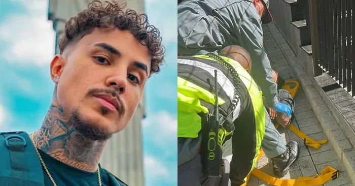 O funkeiro também ressaltou que, apesar do susto, está se sentindo bem e grato pela oportunidade de estar vivo após o acidente.