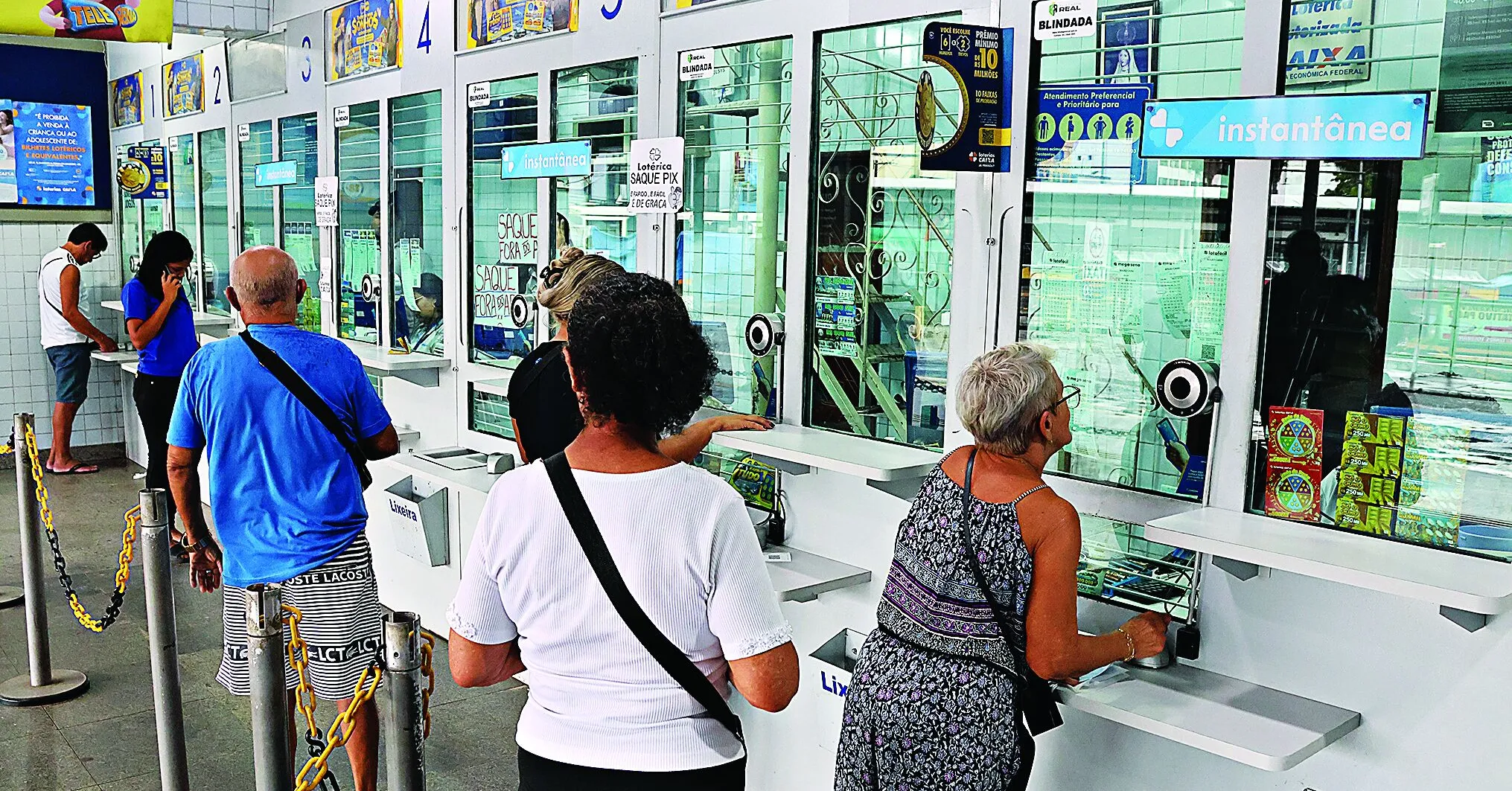 Premiação deve movimentar as casas lotéricas.
