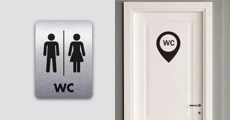 Quando a urgência bate, duas letrinhas salvam: WC! Descubra de onde veio essa sigla que todo mundo entende.