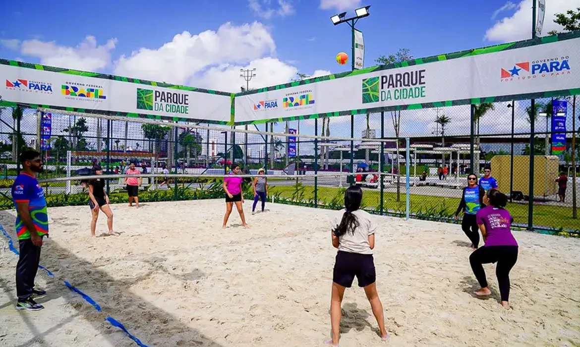 O recém inaugurado Parque da Cidade virou uma grande opção para quem busca esporte e lazer dentro de Belém.
