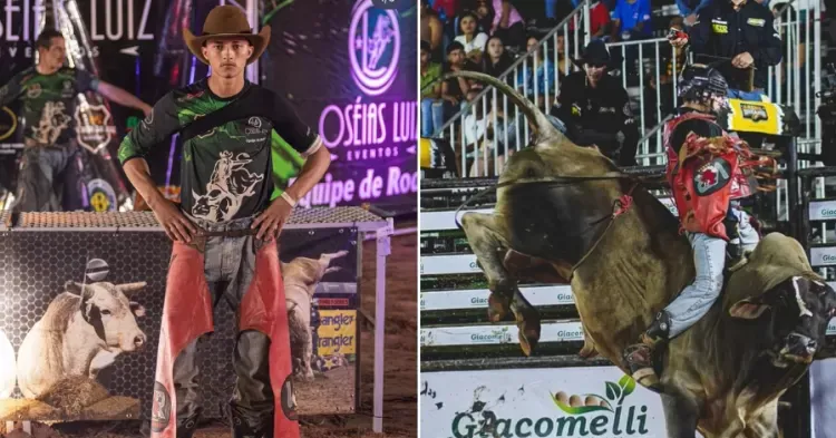 O jovem peão paraense havia se tornado bicampeão de rodeio em sua cidade natal, Castelo de Sonhos. Sua dedicação e talento o levaram a competir em dezenas de arenas espalhadas pelo Pará e Mato Grosso.