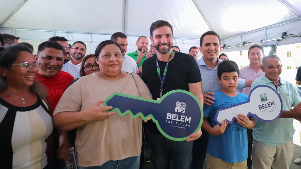 A entrega da primeira etapa do Conjunto Habitacional contemplou 64 famílias que esperaram há 18 anos por moradia digna