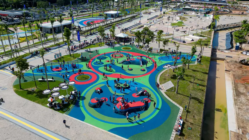 Parque da Cidade é um dos novos espaços entregues pelo Gorverno do Pará como legado da COP 30
