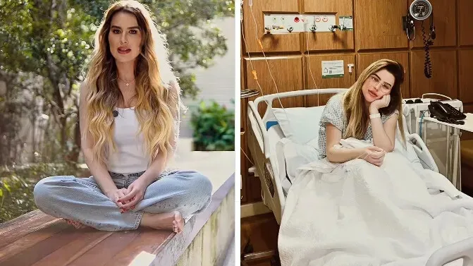 Fernanda Keulla revelou que é portadora da síndrome de Sjögren.