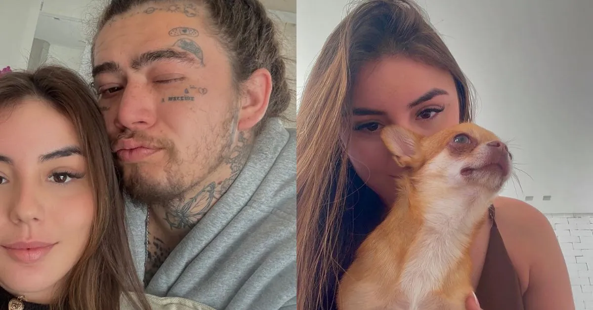 Cadela Regina, pet de Whindersson, também apareceu nas fotos