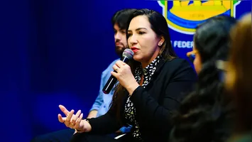 A presidente do CREA-PA, Adriana Falconeri