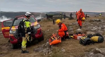 Bombeiros foram acionados para resgatar a criança