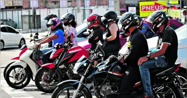 Crescimento da frota de motos no Estado foi de 18% em três anos