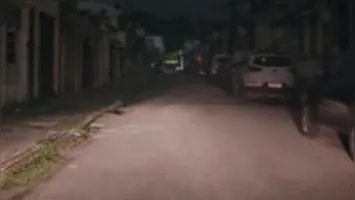 Ruas foram iluminadas pelos condutores