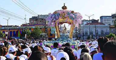 Peregrinação faz parte da preparação dos devotos por todo o país para o Círio em outubro.