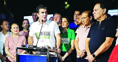 Jader Barbalho acompanhou a abertura do Parque ao lado do governador Helder Barbalho