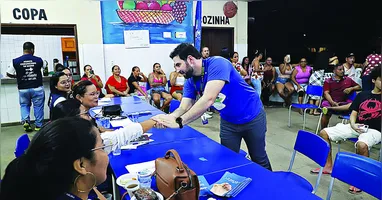 Prefeito Igor Normando durante uma das edições do “Viradão da Saúde”