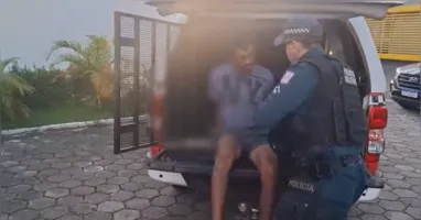O suspeito da agressão foi preso e identificado como Eduardo Monteiro Cunha, companheiro da vítima.